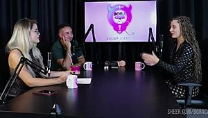 Jujube Delicia Humiliates in See-Through POV with Handjob