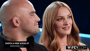 Wifey gorgeous redheaded hotwife jessi rae takes every inch of jason luvs bbc 😏