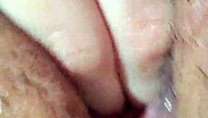 masturbating alone at home, fingering pussy to orgasm