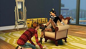 The sims 4 cunnilingus