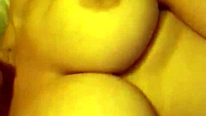 Jennifer Love You's big tits and ass dominate webcam show in my room.