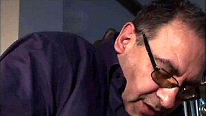 the old man and the horny milf for a good anal fuck