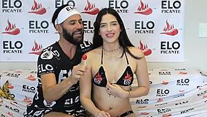 MARIA MENDEZ IN CASTING INTERVIEW FOR SPICY ROOM