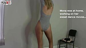 Mona Wales and Lance Hart in Biblical Sequel