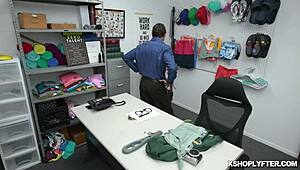 Security Guard Fucks Shoplifter Babe Emma Starletto