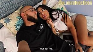 Shared apartment with beautiful Latinbeauty, and we fucked hard.