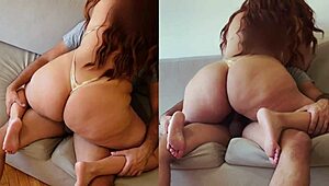 thick latina thot scammed in fake casting audition 😈