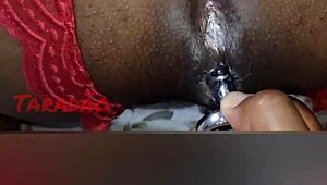 Preta Safada Do Rabo Gostoso with Big Natural Tits and Handjob.