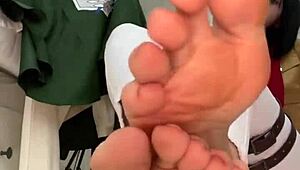 Tsunderebean mikasa dominates with intense control and power