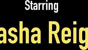 Tasha Reign Dildo Fucks Herself After Striptease.