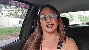 i unleashed my foot fetish on a hungarian guy in the car, creampie included.