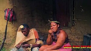 stepmother showed naked body, then got wet pussy fucked after hunting 😈