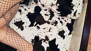 Beautiful Milf Wife Put on Stockings and Seduced Her Husband for Anal