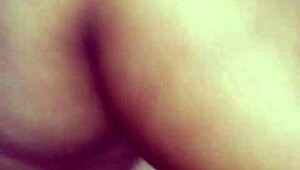 Ebony Wife Rides Homemade Cock in Amateur Bedroom Scene