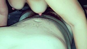 Erotic massage with brunette milf jerking cock using oiled feet 😍. Homemade hidden cam session