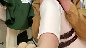 Tsunderebean mikasa dominates with intense control and power