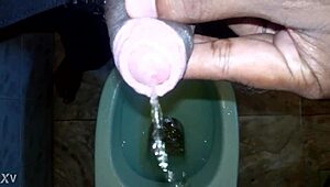 Black man pisses on boy in intense urination scene