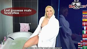 Slim German MILF Hitchhiker Gets a Ride