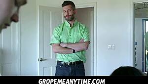 Gropemeanytime Freeuse Fucking Petite Stepsister at Breakfast