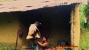 stepmother showed naked body, then got wet pussy fucked after hunting 😈