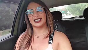 i unleashed my foot fetish on a hungarian guy in the car, creampie included.