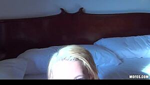 beautiful bubble-butt blonde destiny getting woken up for rough doggystyle?