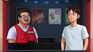 SUMMERTIME SAGA 190 WITH BIG TITS EROTIC ACTION!