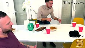 Joy sublime blonde licks pussy in foursome.