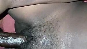 18yo tight pussy fucked by big black cock.