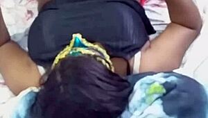 Preta Safada Do Rabo Gostoso with Big Natural Tits and Handjob.