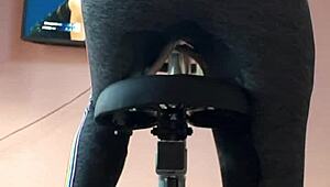 i didnt want to interrupt my workout and peed my gym pants