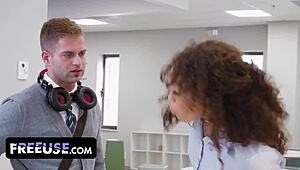 Mylf boss Charley Hart's office incentive lets employees freeuse fuck her