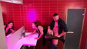 Fucking strangers in club toilet?