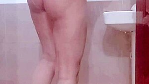 Desi Housewife Licks Pussy in Bathroom Sex with Indian Couple