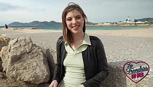 martina handles double penetration from two guys like a sexy slut