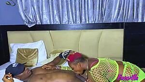 Ebony Stripper Takes Entire Cock In Homemade Video