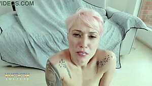 Mina K rides sensually with big black cocks