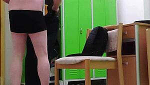 i changed clothes at work showing legs ass in sexy socks