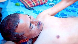 Indian father-in-law fucks newly married bride hard