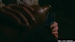 Blonde masturbates to orgasm