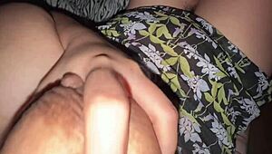 very hot indian aunty reveals big tits and hairy pussy