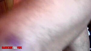 Wild Milf Pushes Cum Out Her Ass After Bending Over for Anal During a Threeway