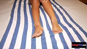 Shy Thai Amateur Teen Blows and Fucks in Missionary