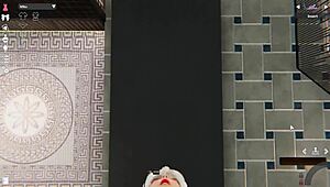 i'm playing honey select 2 with my oc, and she's giving me a blowjob, kissing in missionary, cowgirl, and riding - it's so hot!