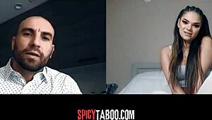 Stepdaughter's Playful Video Call With Stepdad