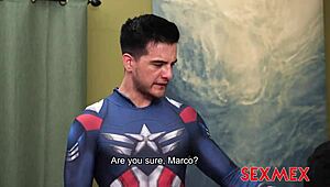 sexy milf silvia santez rewards with a blowjob