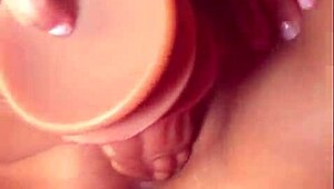 Dragon Dildo Stretches Max Ryans Pussy