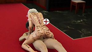 i'm playing honey select 2 with my oc, and she's giving me a blowjob, kissing in missionary, cowgirl, and riding - it's so hot!