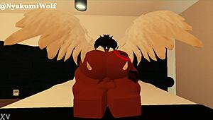 Emptying my balls with this beautiful ebony girl and her futanari monster cock