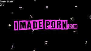 Czech Pornstar Rides Monster Cock in Hotel Room, Licks Small Tits, Handjob Ass Fuck, Cunilingus Kissing Shaved Pussy.